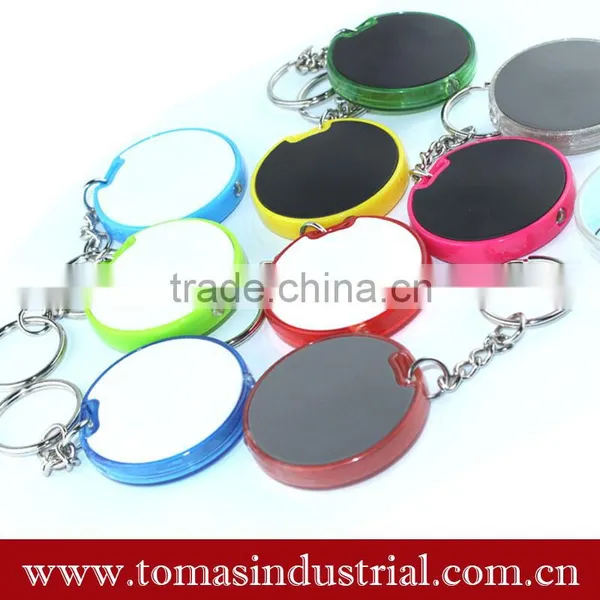 Supply Custom Plastic Round Led Keychain Light--Top Top Selling photo-6