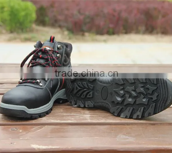 Safety Shoes Factory Genuine Leather Work Boots With Steel Toe photo-2