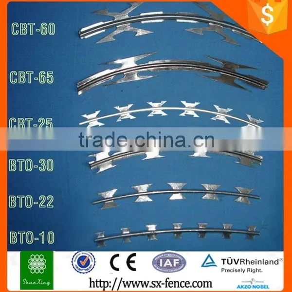 China Razor Barbed Wire/Hot Dipped Galvanized Razor Barbed Wire for Sale!!! photo-3