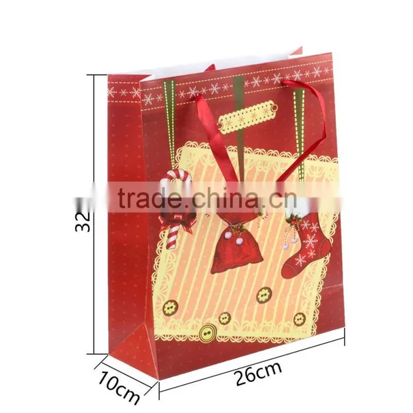 Special Custom Made Printed Oem Large Paper Christmas Gift Bags photo-2