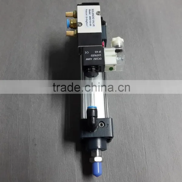Hot Sale 4M Series 2 Position 5 Way Solenoid Valve Air Valve With SC Air Cylinder Group