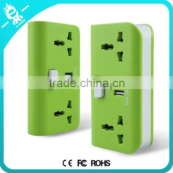 Hot Electrical Socket With USB Retractable Smart 2-usb Power Strip photo-2