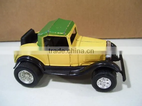 New Yellow Car Mini Custom Action Figure for Children photo-2