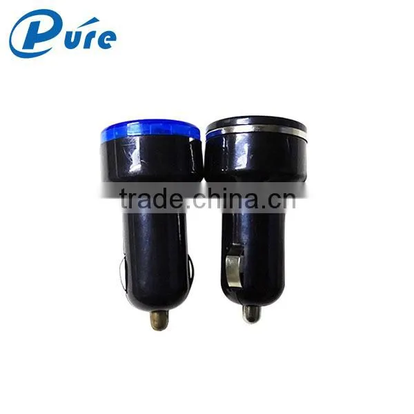 Mini Pacifier ABS Car Charger for Smartphone , Portable Car Charger With Dual Usb Powerbank for Tablet PC photo-6