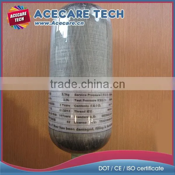 Carbon Fiber Cylinder,3L Carbon Fiber Cylinder
