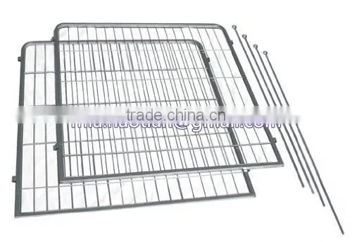 High Quality Metal Pet Pen 1m Tall Galvanized Steel Dog Enclosure photo-2