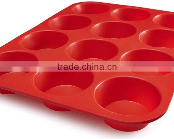 Lightweight Cupcake Mold BPA Free 100% Food Grade Microwave and Dishwasher Safe photo-5