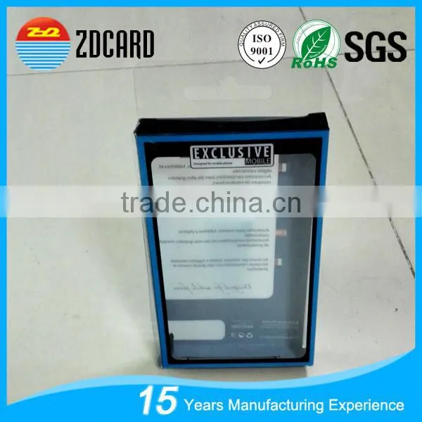Custom Size Transparent Plastic Mobile Cell Phone Case Packaging Box photo-5