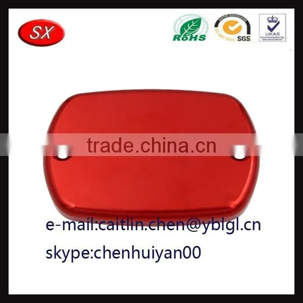 Chinese Supplier Stainless Steel CNC Brake Fluid Tank Cover photo-6
