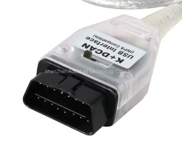 BMW INPA USB Interface With Switch OBDII Car Diagnostic Tool K DCAN Cable photo-2