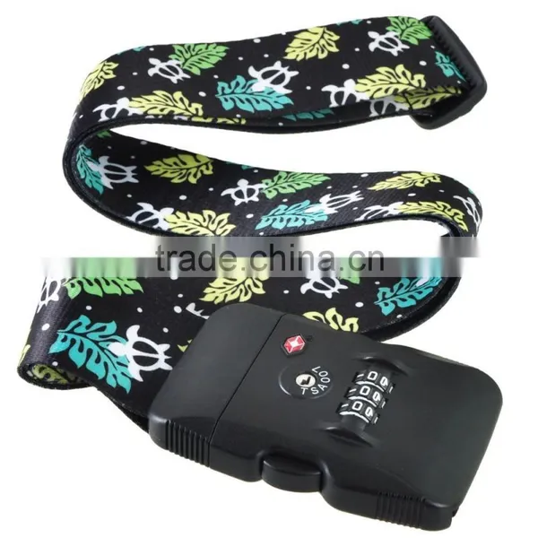 2017 HOT SALE Luggage Bag Belt Suitcase Secure Strap Boot Belt With TSA Lock for Gift for Air photo-6