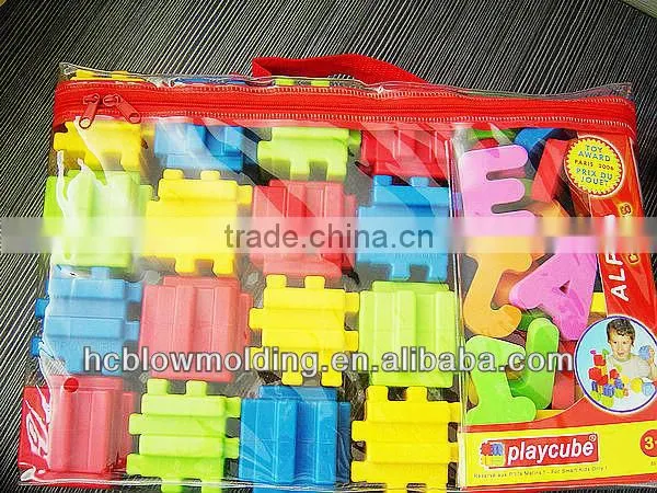 OEM Blow Molding Plastic Buliding Block Children Plastic Building Block Toys DIY Toys photo-5