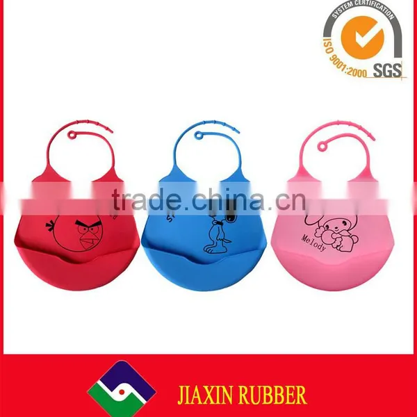 New Items Food Grade Embroidery Baby Bibs With Snaps photo-2