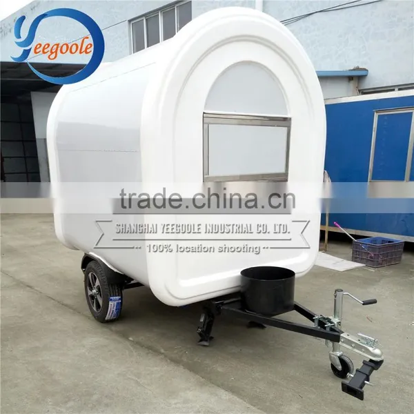 Yeegoole CE China Mobile Food Cart / Food Carts Vendors / Stainless Steel Trailer/burger Vans for Sale Carts photo-4