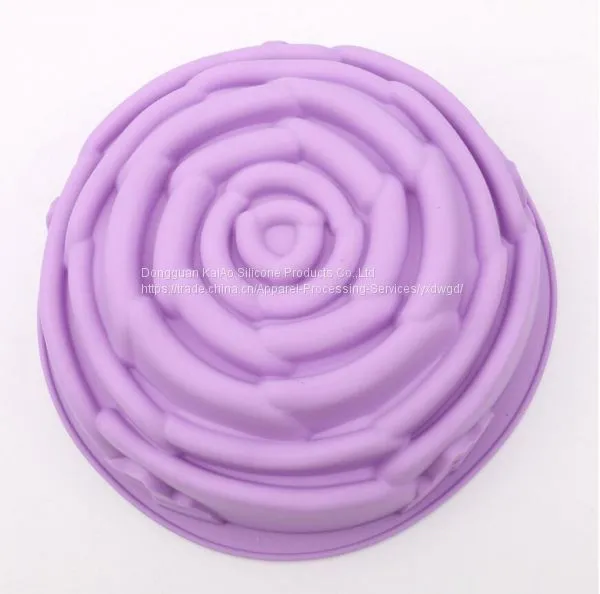 Fancy Mold for Baking Silicone Rose Cake Tool photo-2