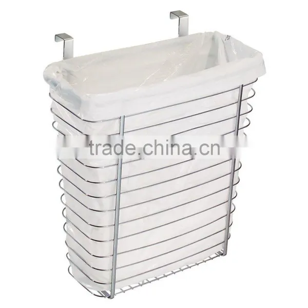 China Rectangle Metal Wire Hanging Towel Basket Over the Cabinet Basket photo-5