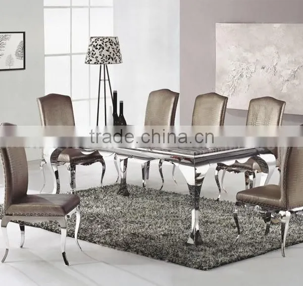 Silver Metal Corner Table Mirrored Side Table photo-2