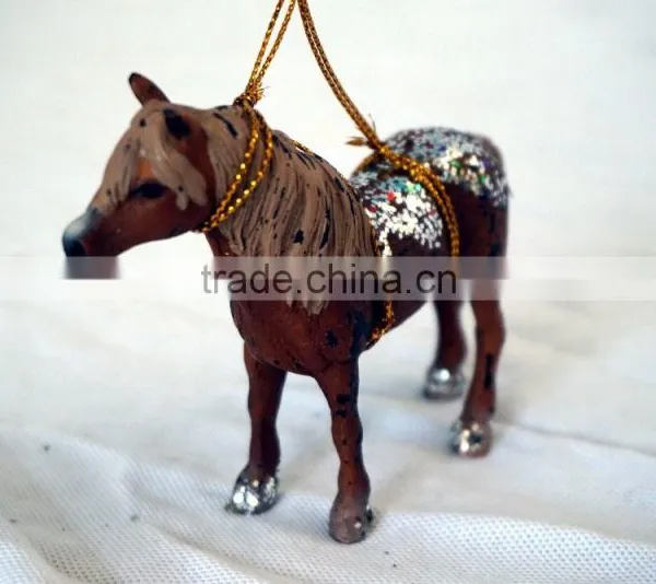 Resin Mini Horse Statue for Home Decor photo-2