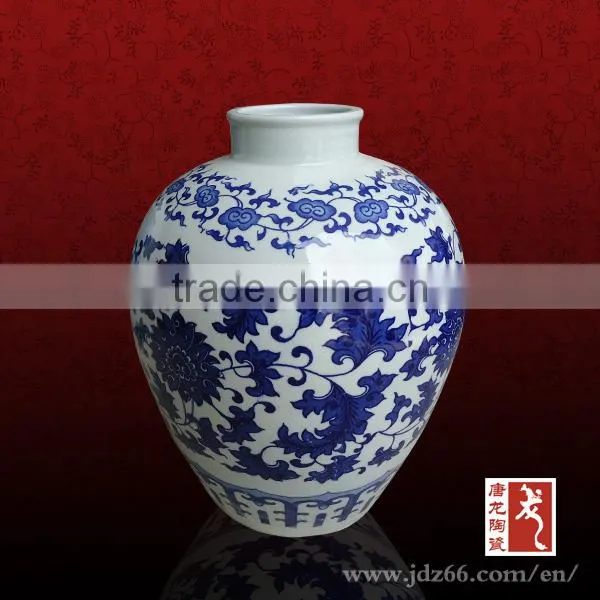 10 Litters Wholesale Ceramic Empty Traditional Chinese Wine Jar photo-2