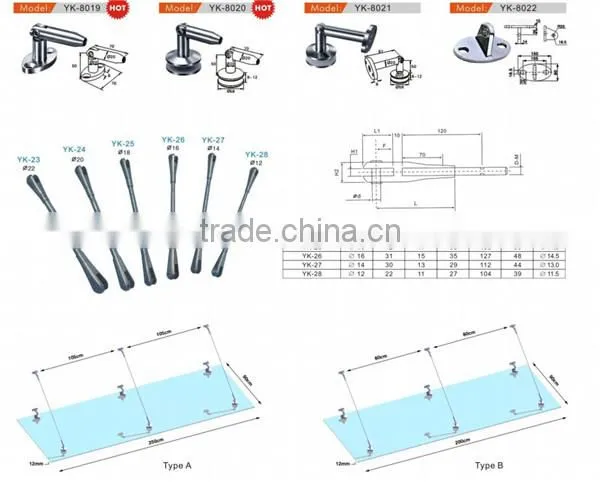 Glass Canopy Awning System/Glass Canopy Wall System photo-2