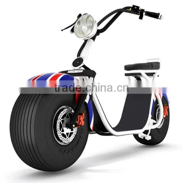 2017 Zhejiang Factory Latest Steel Quality Citycoco Electric Ebike Fat Economic Model photo-5
