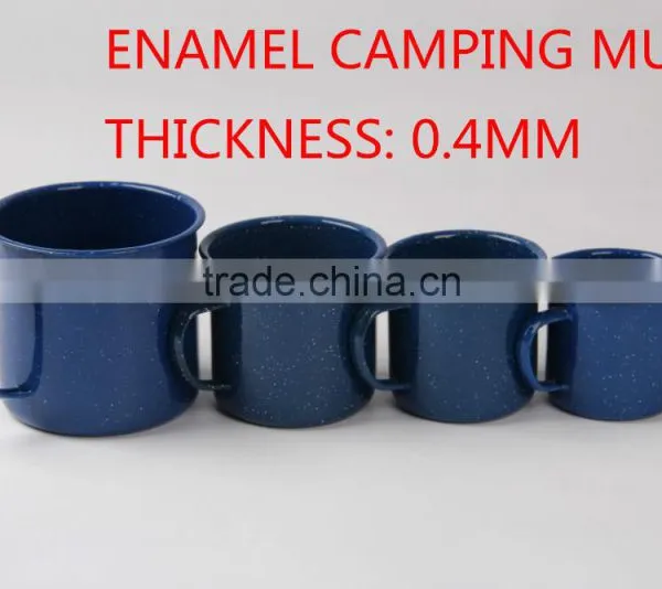 Big Size Promotion Enamel Cup Printed Enamel Mugs photo-2