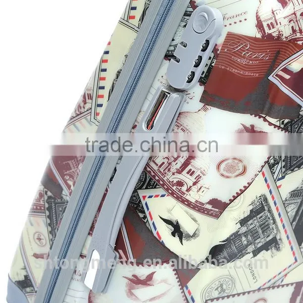 PC Printed Travel Trolley Luggage Set Suitcase Set photo-4