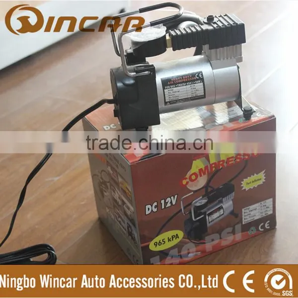 12V Mini Car Air Compressor Bike/Bicycle Vehicle Electric Pump Tire Inflator photo-2