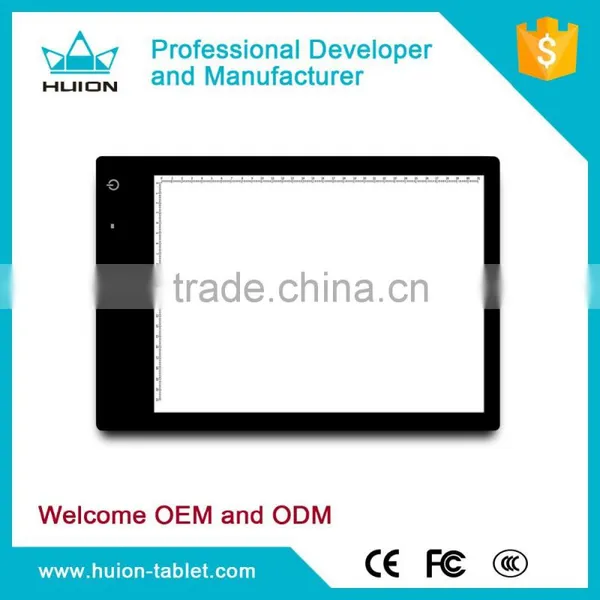 New! Huion LB3 Dimmable Light USB/Battery Powered Led Light Tracing Board photo-3
