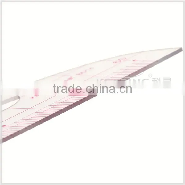Kearing Flexible Plastic 1/4 Triangle Scale Rulers for Measure Built-in Calibration for Engineering Surveying#8514 photo-6