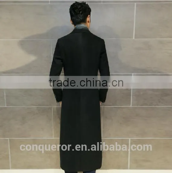 Wool Winter Coat Made to Measure Men Overcoat BCZ014 photo-4