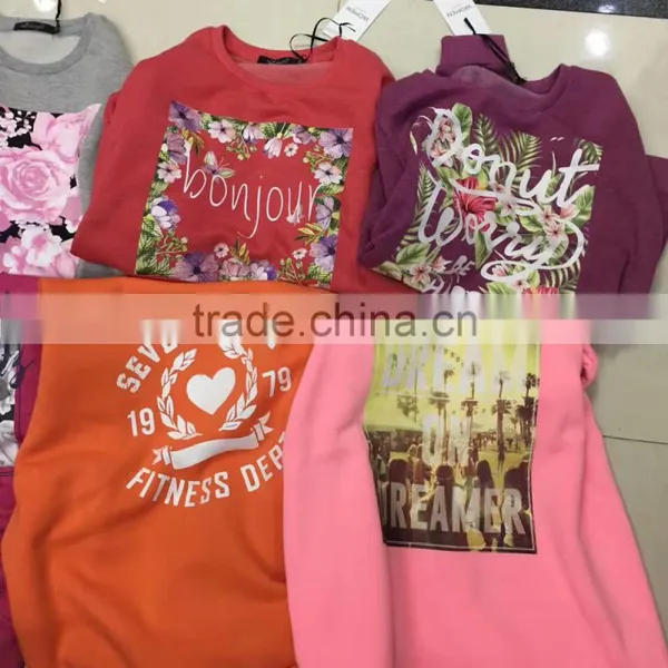 China Suppliers Printed Unisex Fleece Stock Sweatshirt Hoodies photo-5