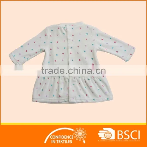 New Style Cartoon Printed Cotton Baby Girl Dress photo-2
