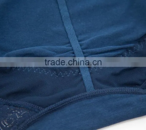 Professional Factory Custom High Quality 95% Cotton 5% Spandex With Lace Sexy Fancy Woman Underwear photo-5