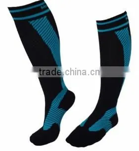Sports Taping Stripe Compression Sport Socks photo-5