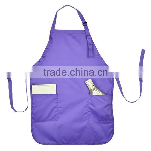 Bulk Cheap Price Heat Resistance Blank With Pocket Cooking Cotton Kitchen Apron photo-2