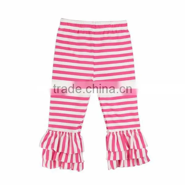 Kaiyo 2015 New Style Wholesale Striped Benny Ruffle Pants photo-5
