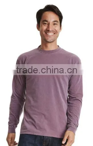 Next Level Apparel Unisex Inspired Dye L/S Crew Tee - 100% Combed Ring-spun Cotton and Comes With Your Logo photo-5