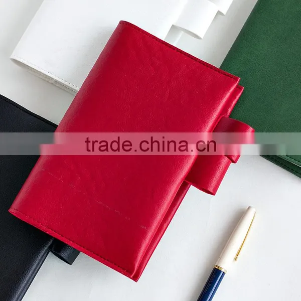 Microfiber Leather Planner Custom Personal Diary Organizer Agenda With Pen Holder photo-2