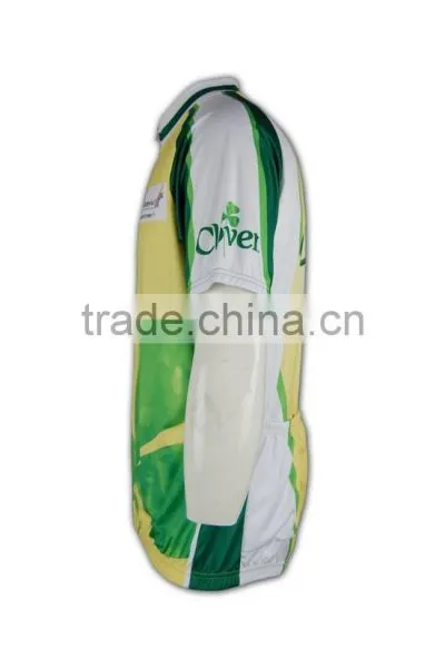 Fashionable Imprint Short Sleeve Mountain Bike Racing Jersey photo-3