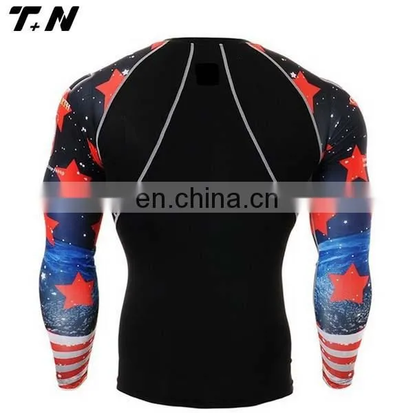 Mma Rash Guard Custom Logo/ Rashguard Supplier China photo-2