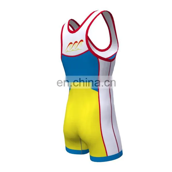 Custom Sublimated Printing Wrestling Singlets photo-5