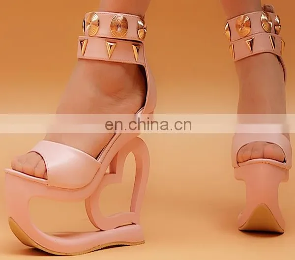 Factory Wholesale Shoes Fancy Heel Shoe Women Shoes Ladies Sandal photo-4
