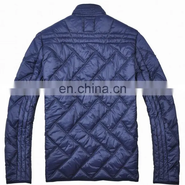 2015 Nylon Fabric With Dimond Quilting Down Jacket photo-3