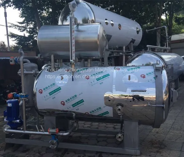 Glass can sterilization pot, spray sterilization pot