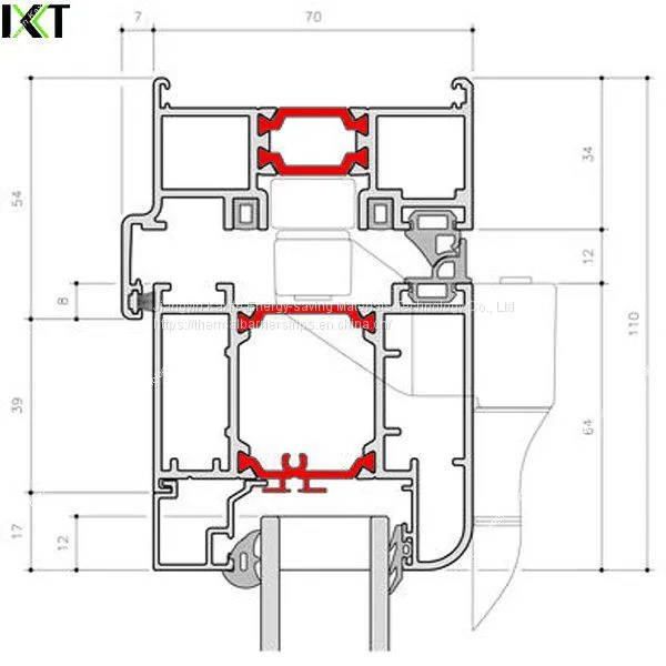 PA66 GF25 Heat Barrier Polyamide Strip For Curtain Walls photo-4