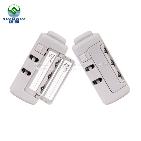 Wholesale Low Price Bag Parts & Accessories Travel Luggage Resettable 3 Digit Lock photo-3