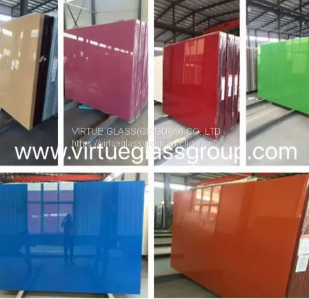 2mm-10mm Back Painted Coloured Glass photo-2