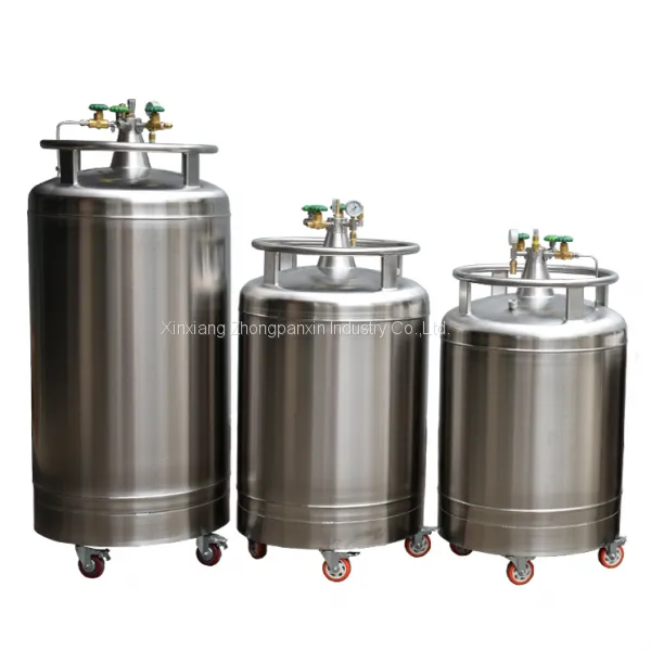 YDZ-800 Stainless Steel Material Self-pressurized Liquid Nitrogen Container Supply Cylinder Price photo-2