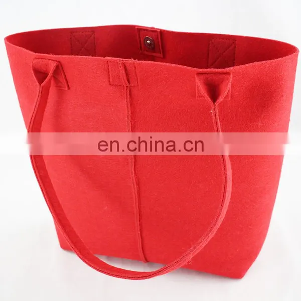 OEM Medium Size Felt Funny Bag Tote With Custom Printed Logo Beach Bags photo-2